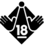 18�ΔF�؃}�[�N